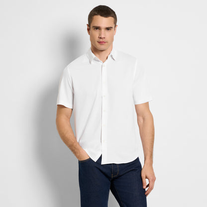 Performance Knit Short Sleeve Solid - Slim Fit Medium / Brilliant White Performance Knit Short Sleeve Solid - Slim Fit Medium / Brilliant White