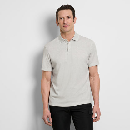 Essential Soft Touch Heather Polo