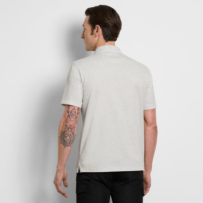 Essential Soft Touch Heather Polo