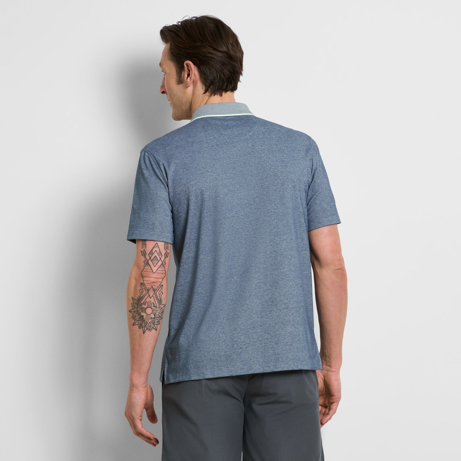 Essential Soft Touch Heather Polo