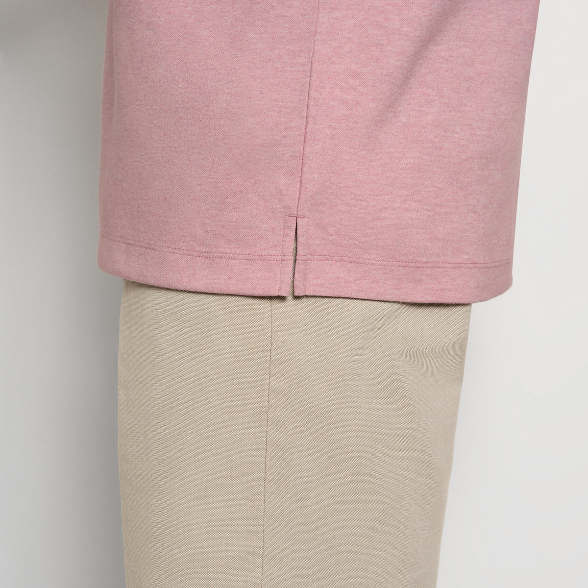 Essential Soft Touch Heather Birdseye Polo