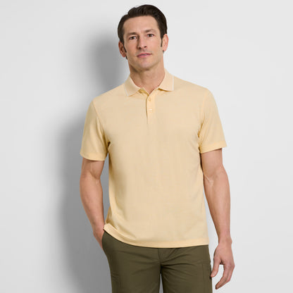 Essential Soft Touch Heather Polo