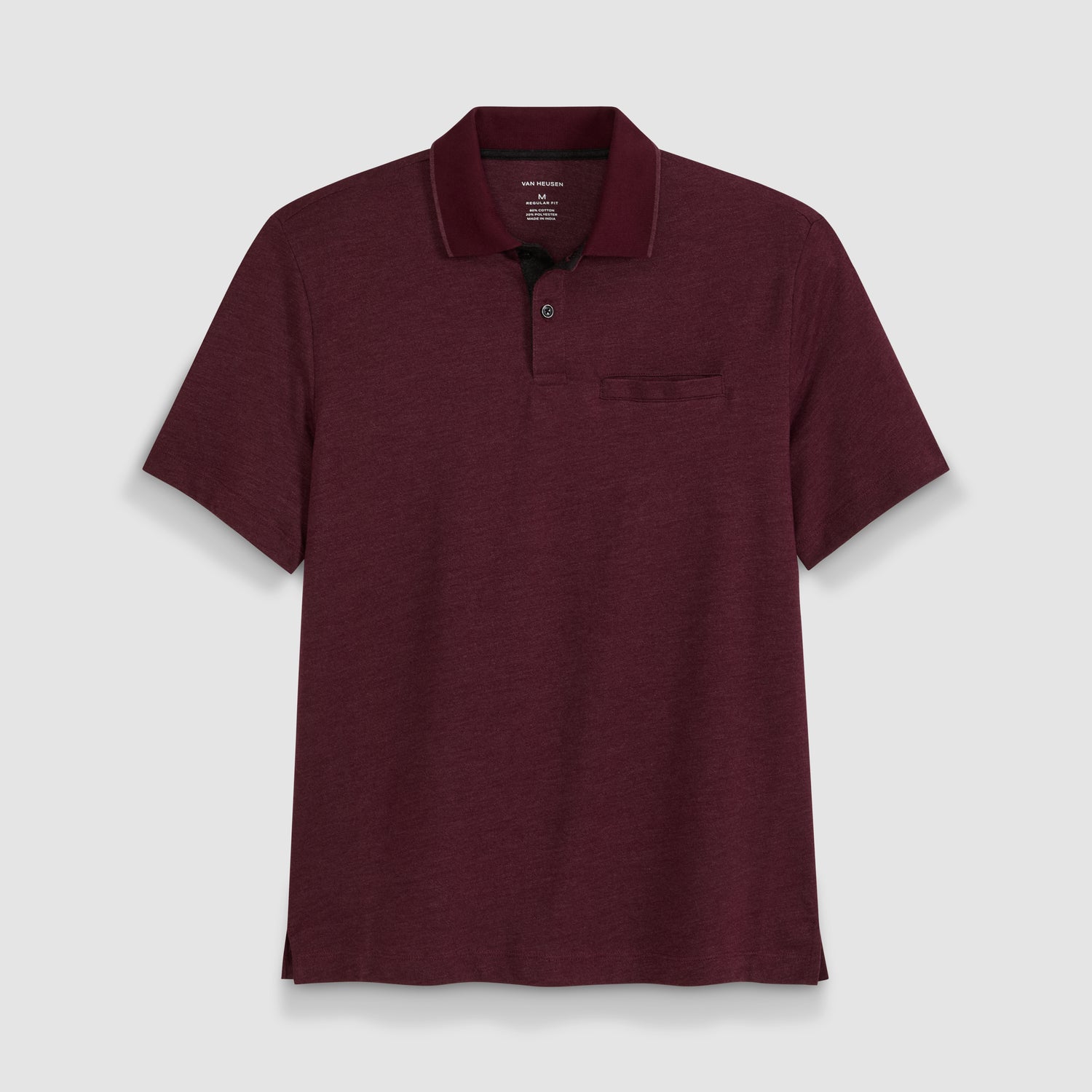 Essential Short Sleeve Birdseye Contrast Trim Welt Pocket Polo