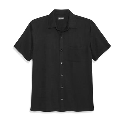 Weekend Short Sleeve Solid Camp Shirt - Regular Fit