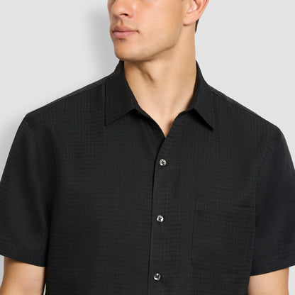 Weekend Short Sleeve Solid Camp Shirt - Regular Fit