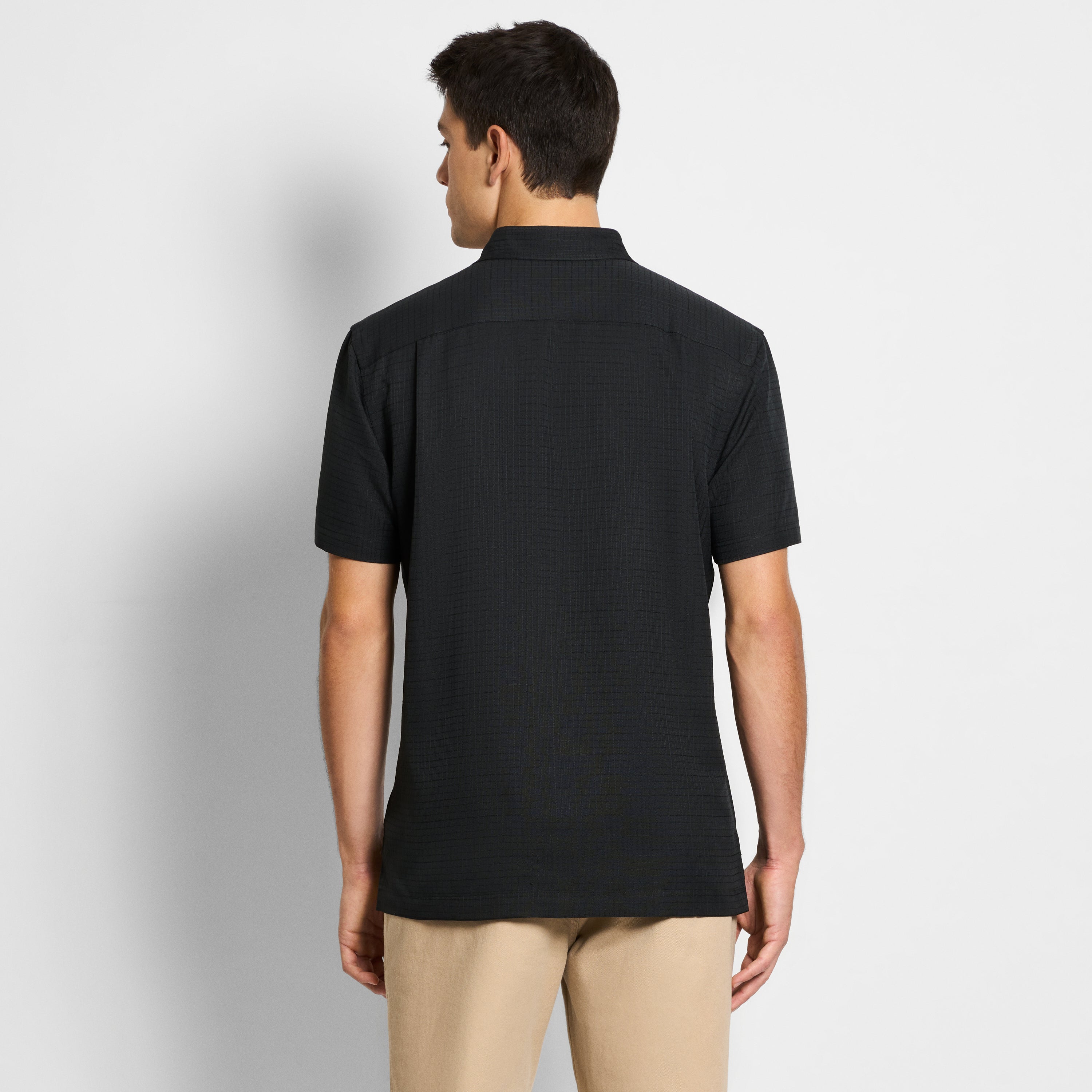 Weekend Short Sleeve Solid Camp Shirt - Regular Fit