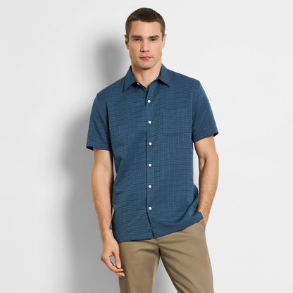 Weekend Short Sleeve Solid Camp Shirt - Regular Fit