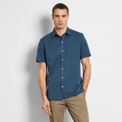 Weekend Short Sleeve Solid Camp Shirt - Regular Fit
