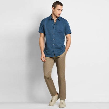 Weekend Short Sleeve Solid Camp Shirt - Regular Fit