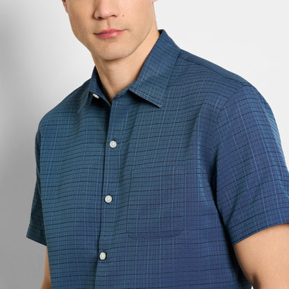 Weekend Short Sleeve Solid Camp Shirt - Regular Fit