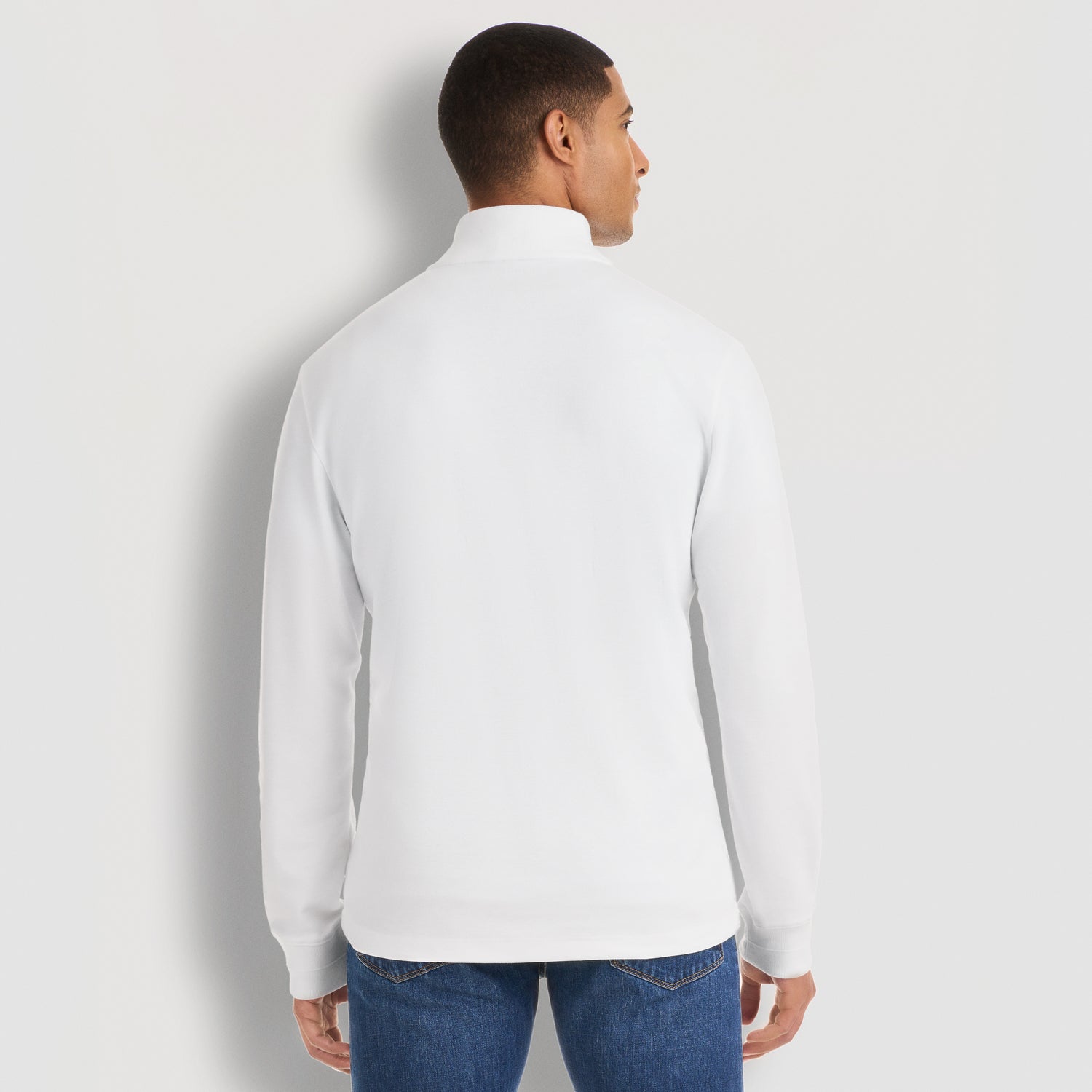 Essential Stain Shield Luxore Quarter Zip - Regular Fit