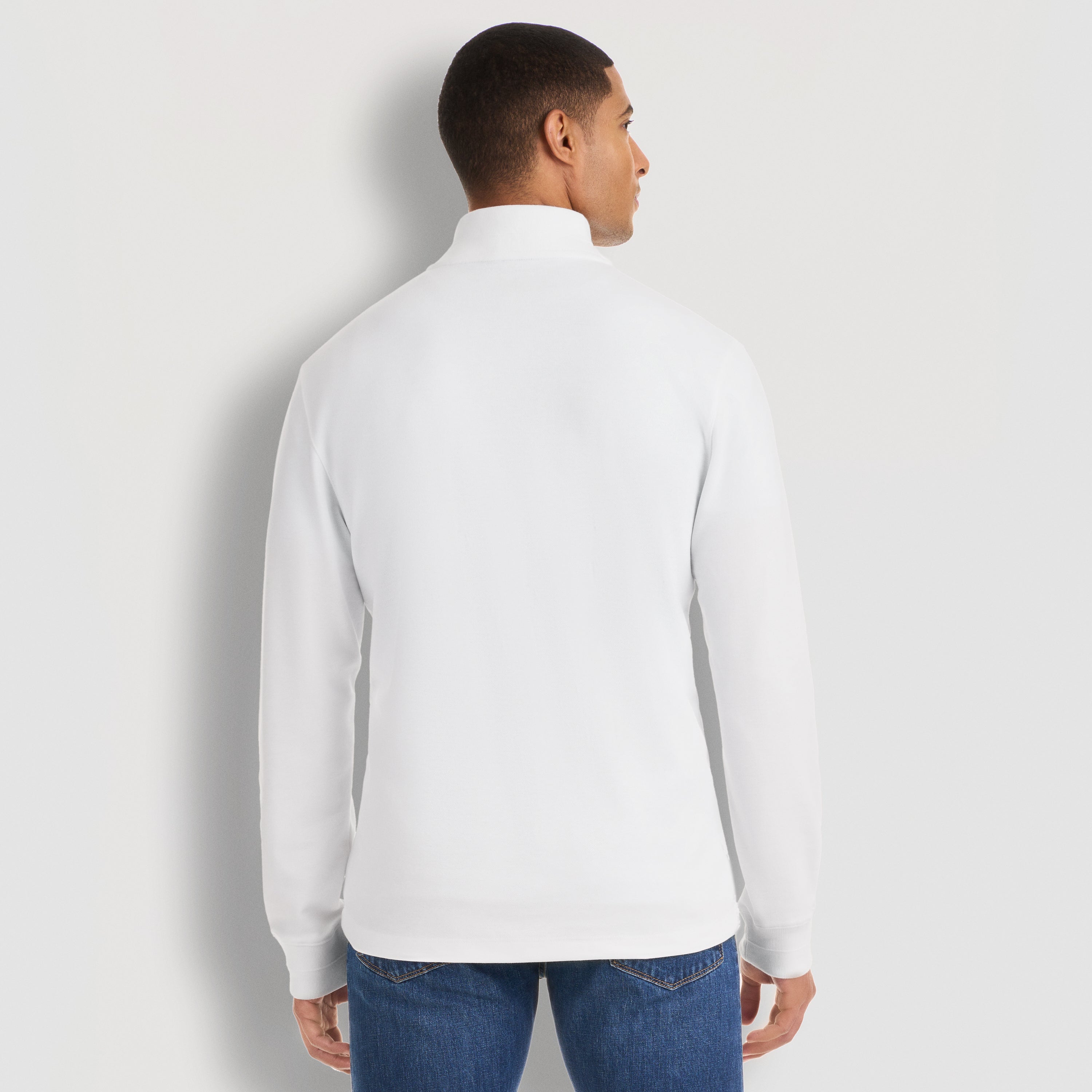 Essential Stain Shield Luxore Quarter Zip - Regular Fit