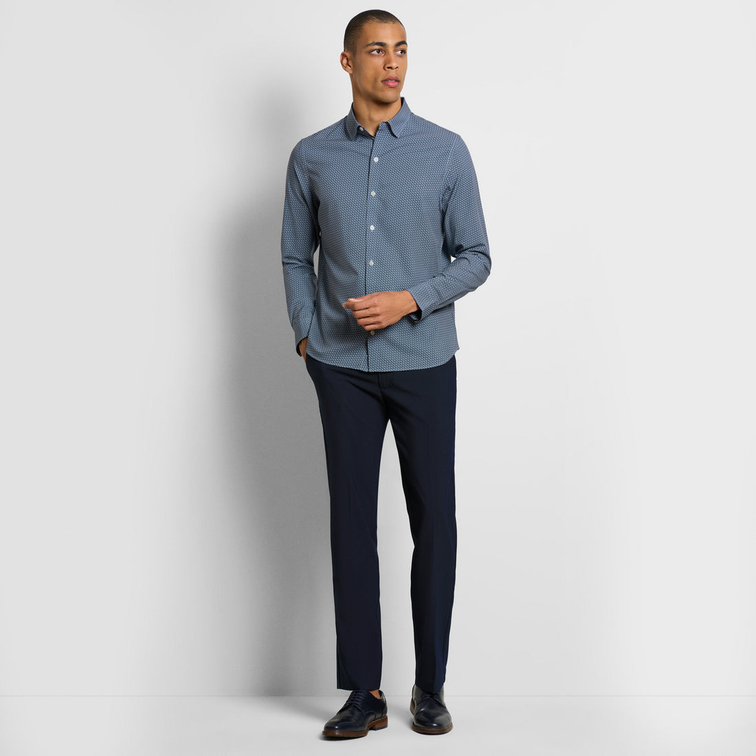 Premium Soft Lux Dress Pant Straight Fit - Navy