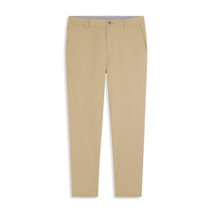 Fine Stripe Cotton Stretch Pant Straight Fit