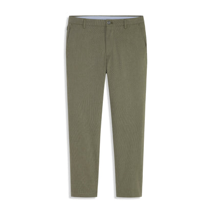 Fine Stripe Cotton Stretch Pant Straight Fit