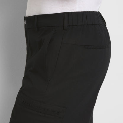 Cotton Poplin Cargo Short - Straight Fit