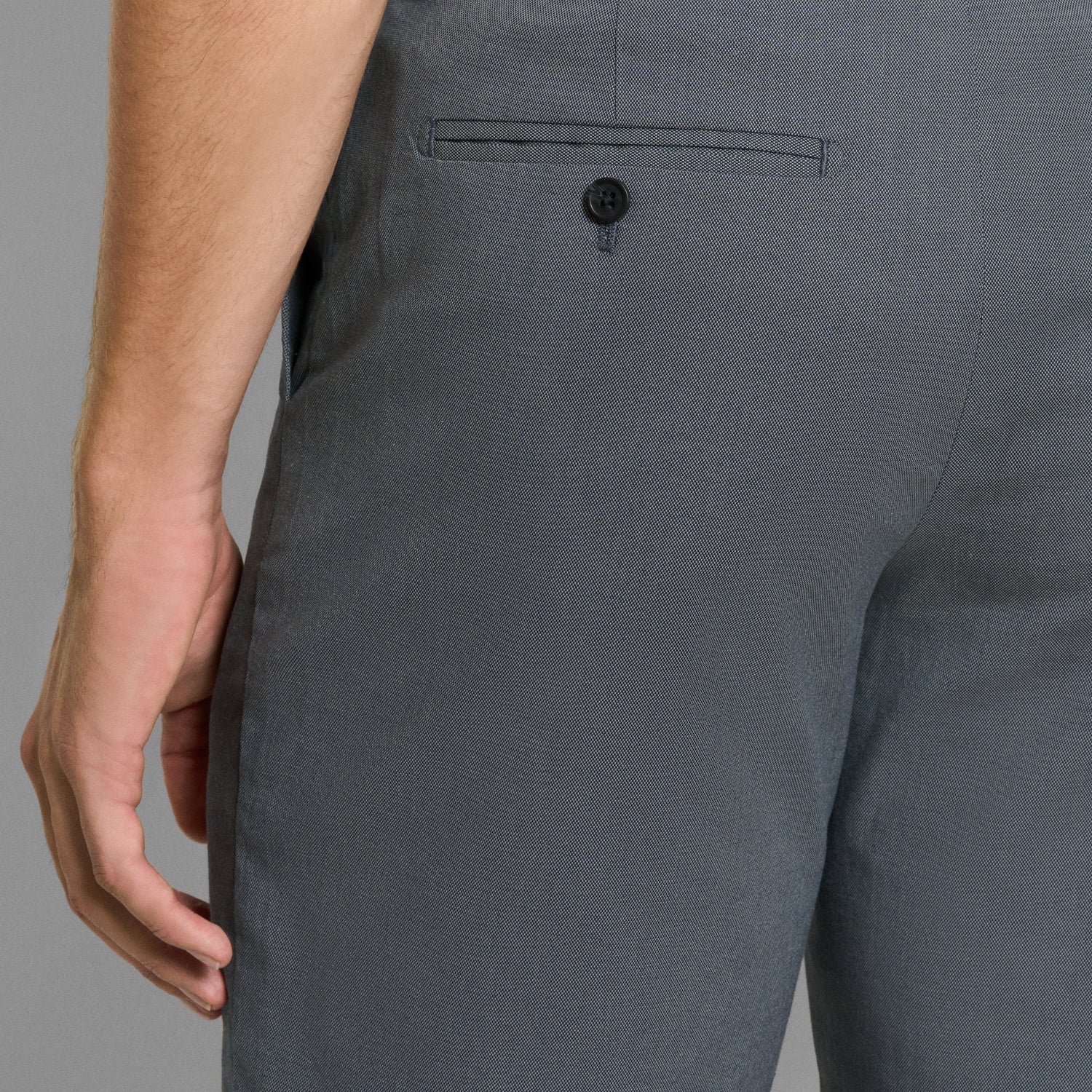 Essential Cotton Texture Stretch Short - Straight Fit