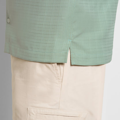 Weekend Texture Camp Solid Shirt - Regular Fit