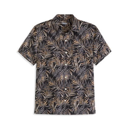 Weekend Palm Print Camp Shirt - Regular Fit