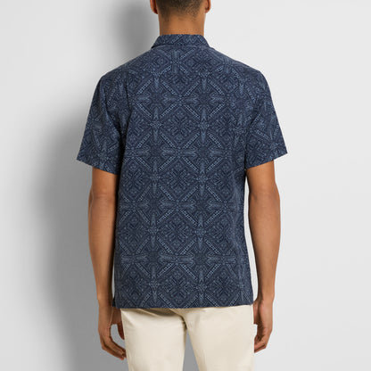 Weekend Bandana Print Camp Shirt - Regular Fit