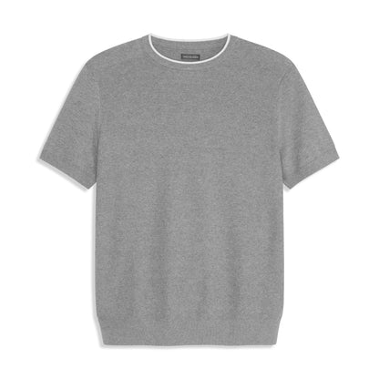 Smart Temp Short Sleeve Crewneck Sweater Knit Top