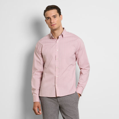 Cronbie Long Sleeve Slim Fit Stain Shield Grid Pattern Shirt Van Heusen Cronbie Long Sleeve Slim Fit Stain Shield Grid Pattern Shirt Van Heusen