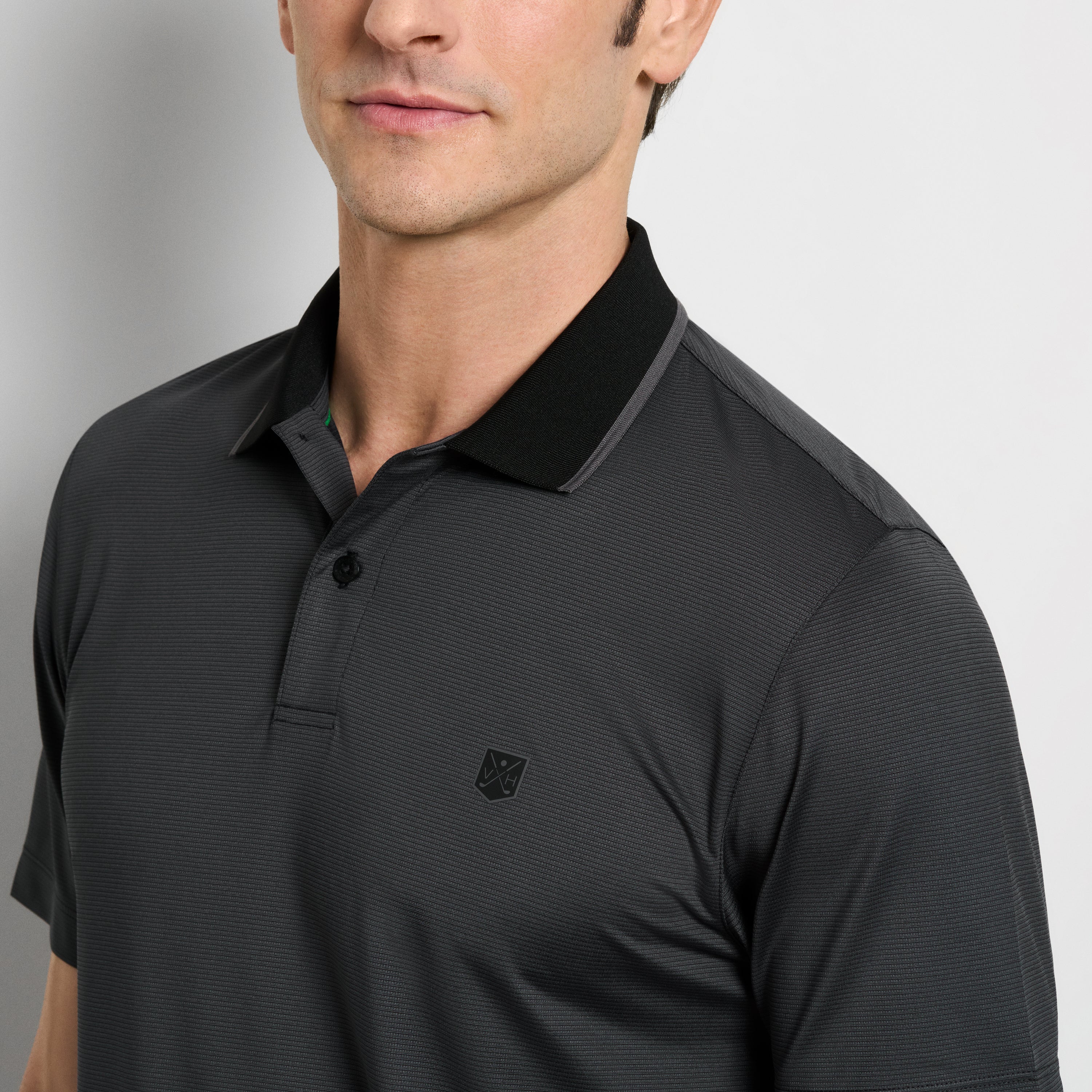Performance Golf Fine Stripe Polo