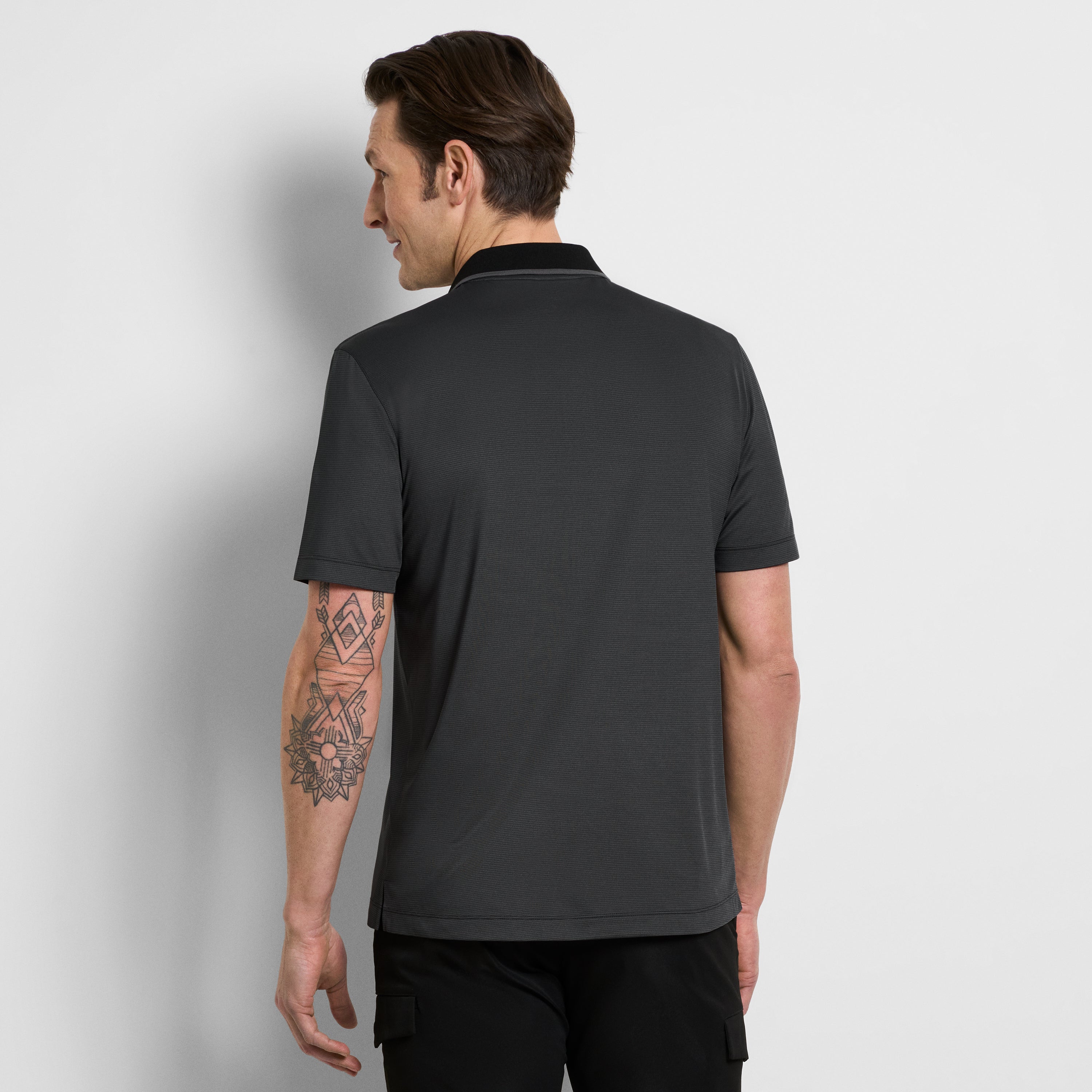 Performance Golf Fine Stripe Polo