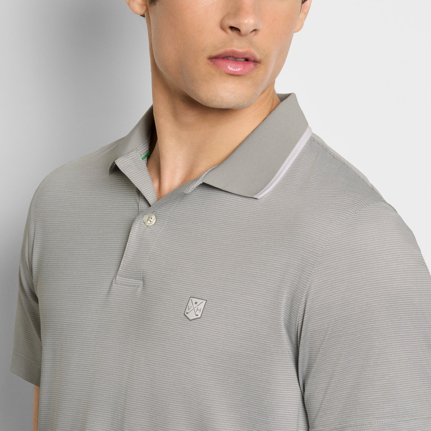 Performance Golf Fine Stripe Polo