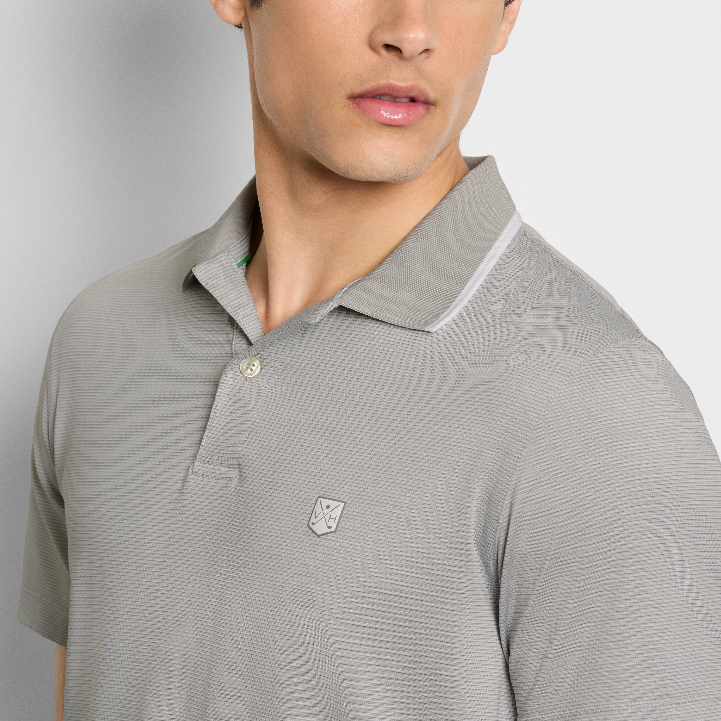 Performance Golf Fine Stripe Polo