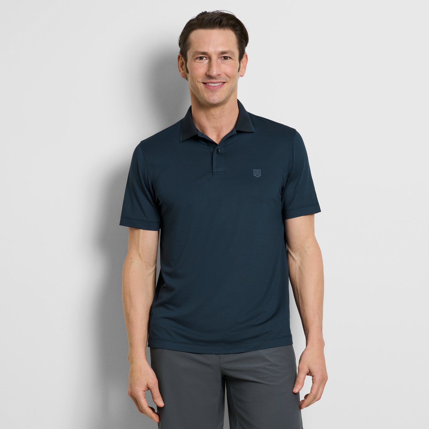 Performance Golf Fine Stripe Polo