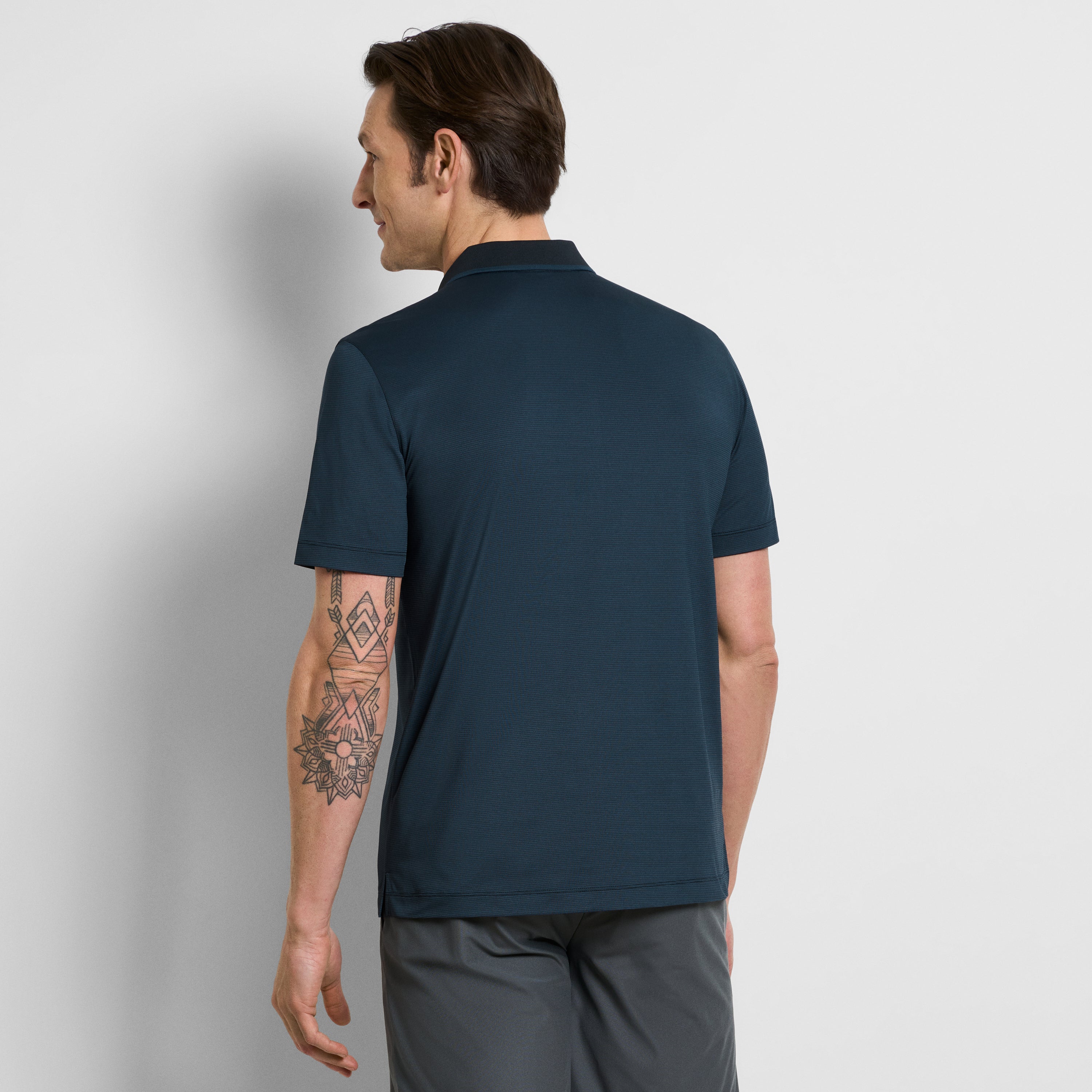 Performance Golf Fine Stripe Polo