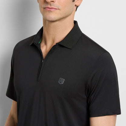 Performance Zip Short Sleeve Polo
