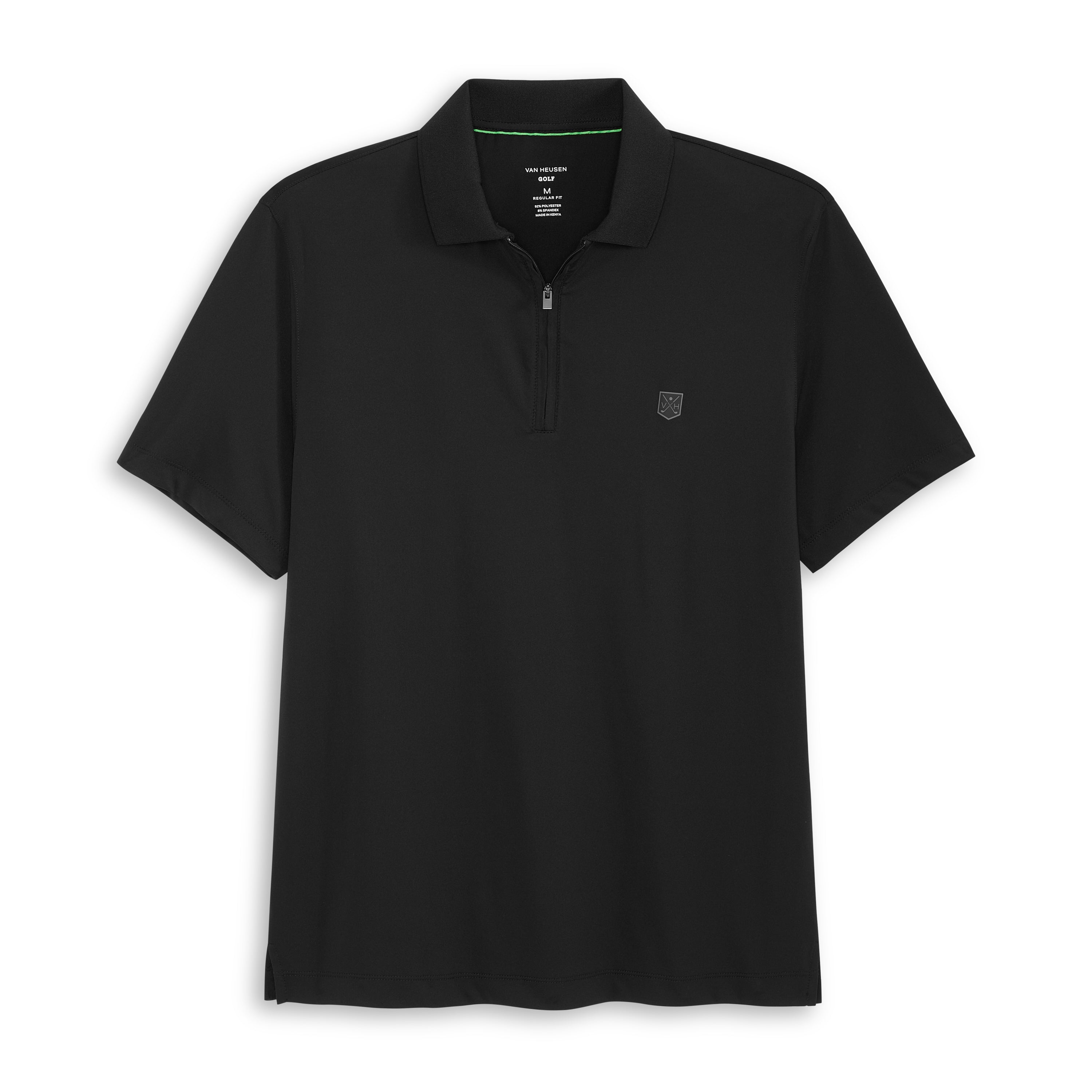 Performance Zip Short Sleeve Polo