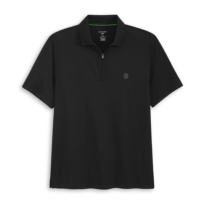 Performance Zip Short Sleeve Polo