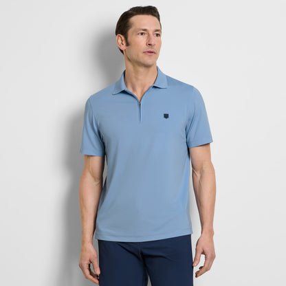 Performance Zip Short Sleeve Polo