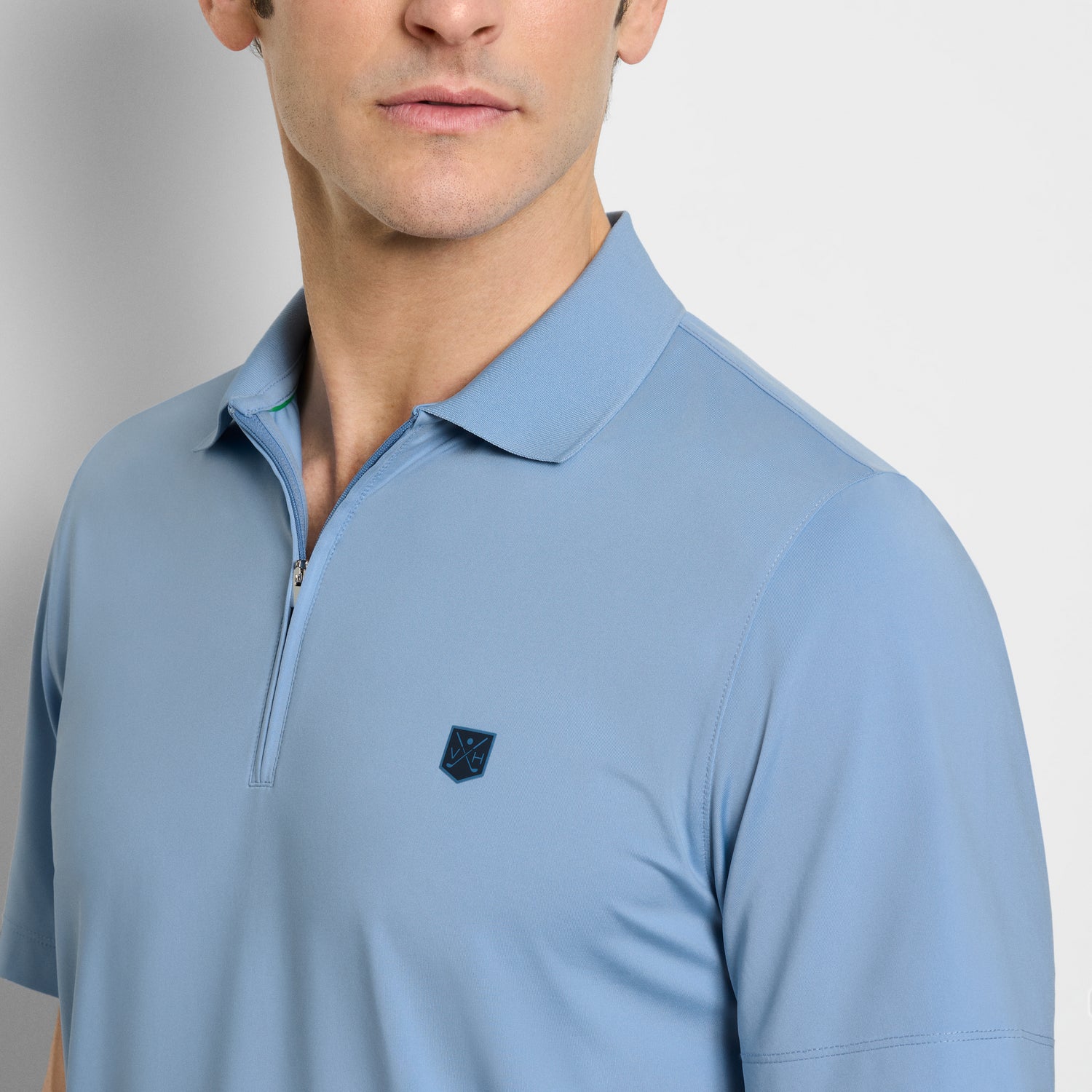 Performance Zip Short Sleeve Polo