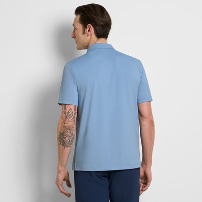 Performance Zip Short Sleeve Polo