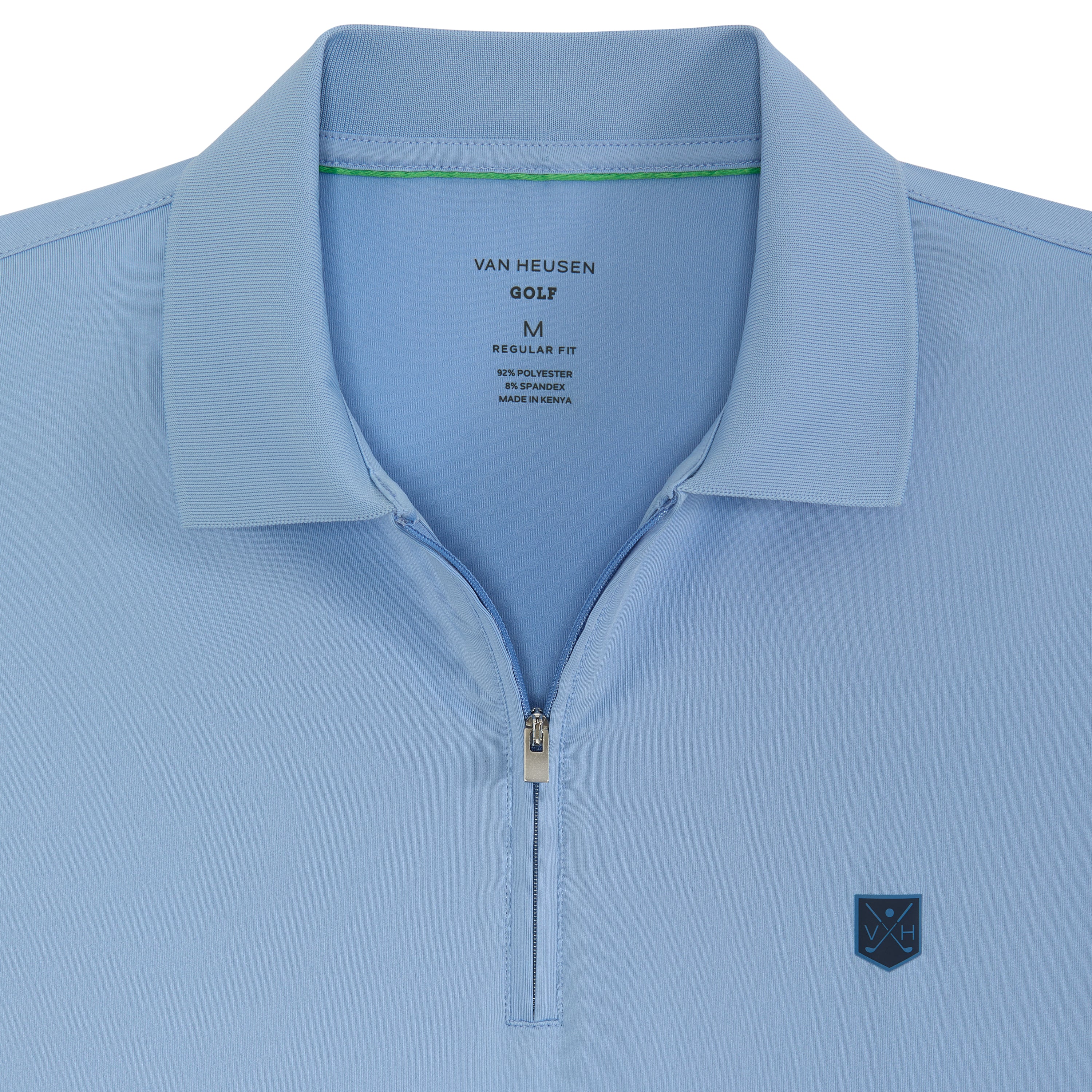 Performance Zip Short Sleeve Polo