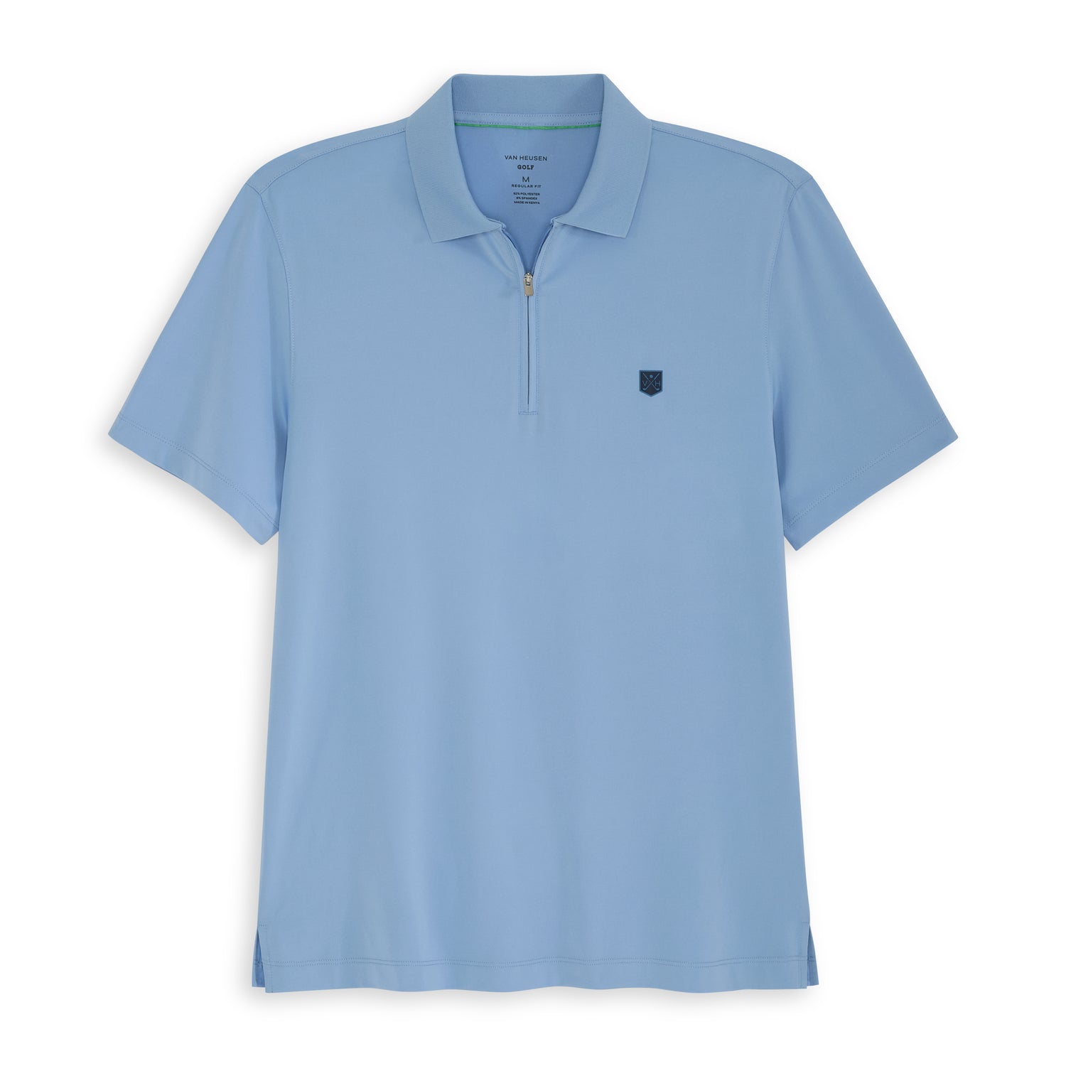 Performance Zip Short Sleeve Polo