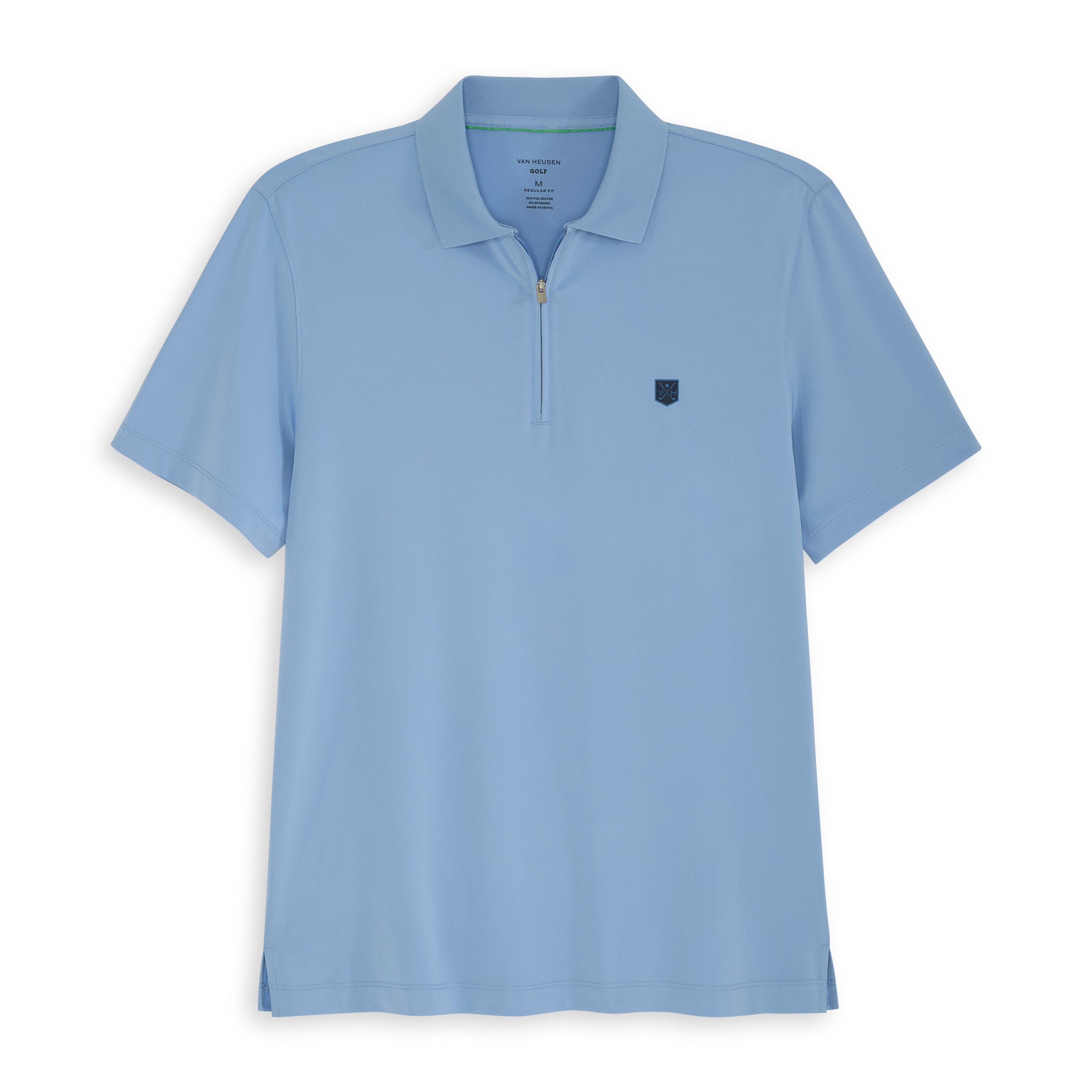 Performance Zip Short Sleeve Polo