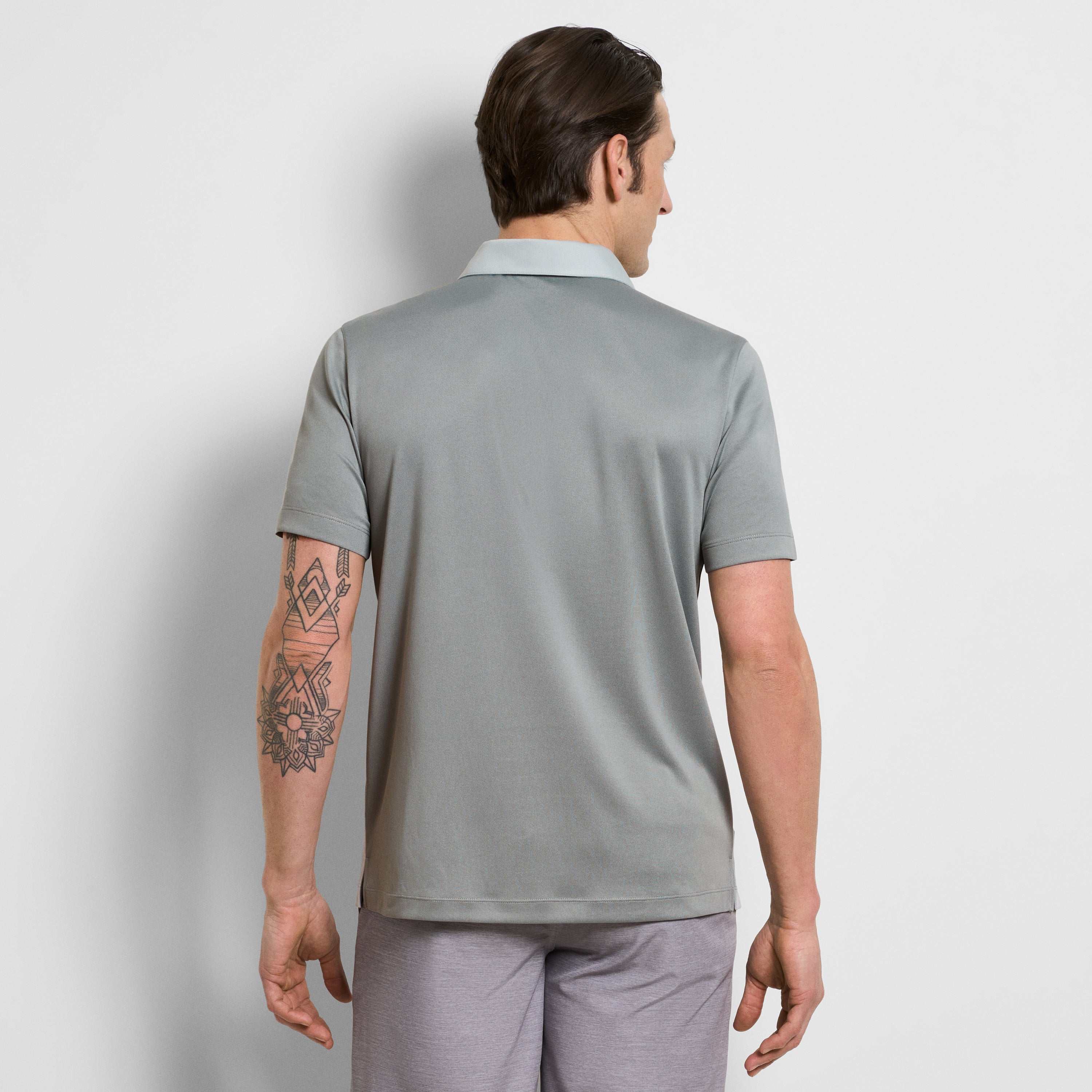 Performance Golf Mesh Back Polo