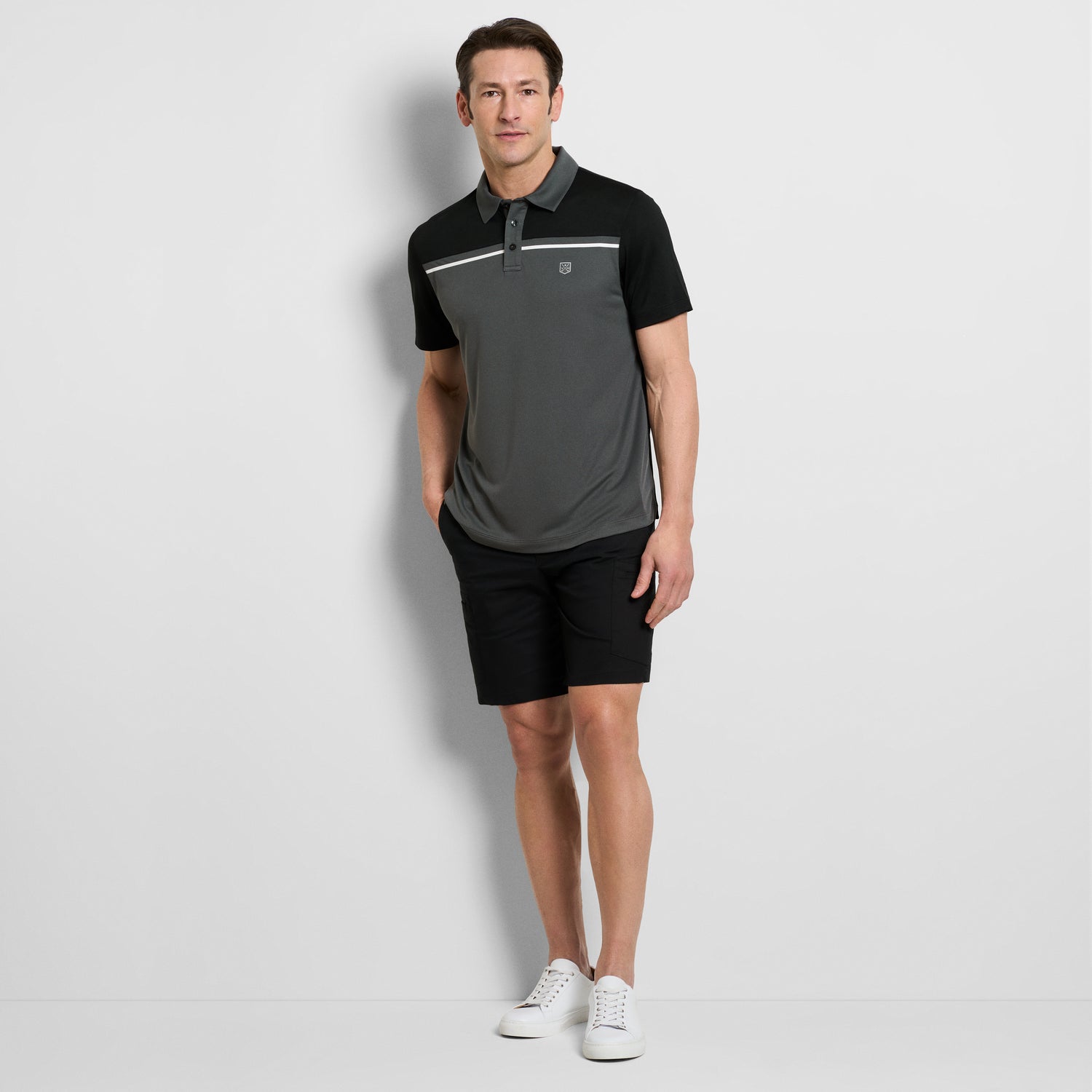 Performance Golf Mesh Back Polo