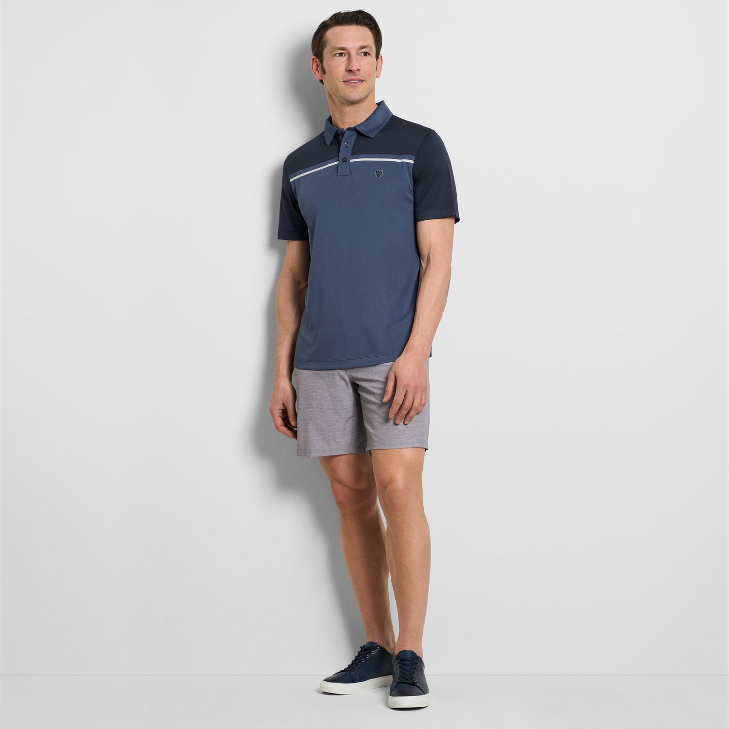 Performance Golf Mesh Back Polo
