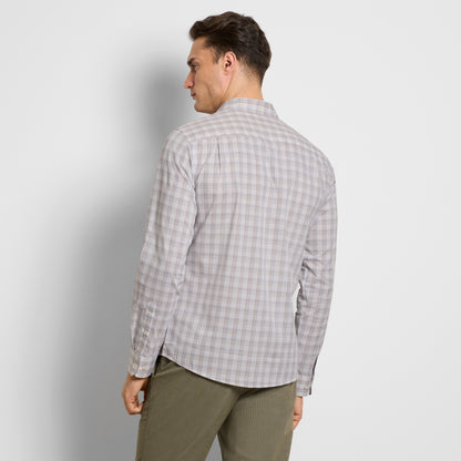 Wrinkle Free Long Sleeve Shirt Open Check