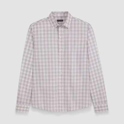 Wrinkle Free Long Sleeve Shirt Open Check