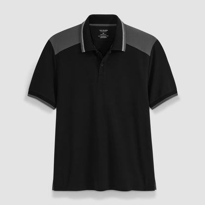 Performance Colorblock Short Sleeve Polo