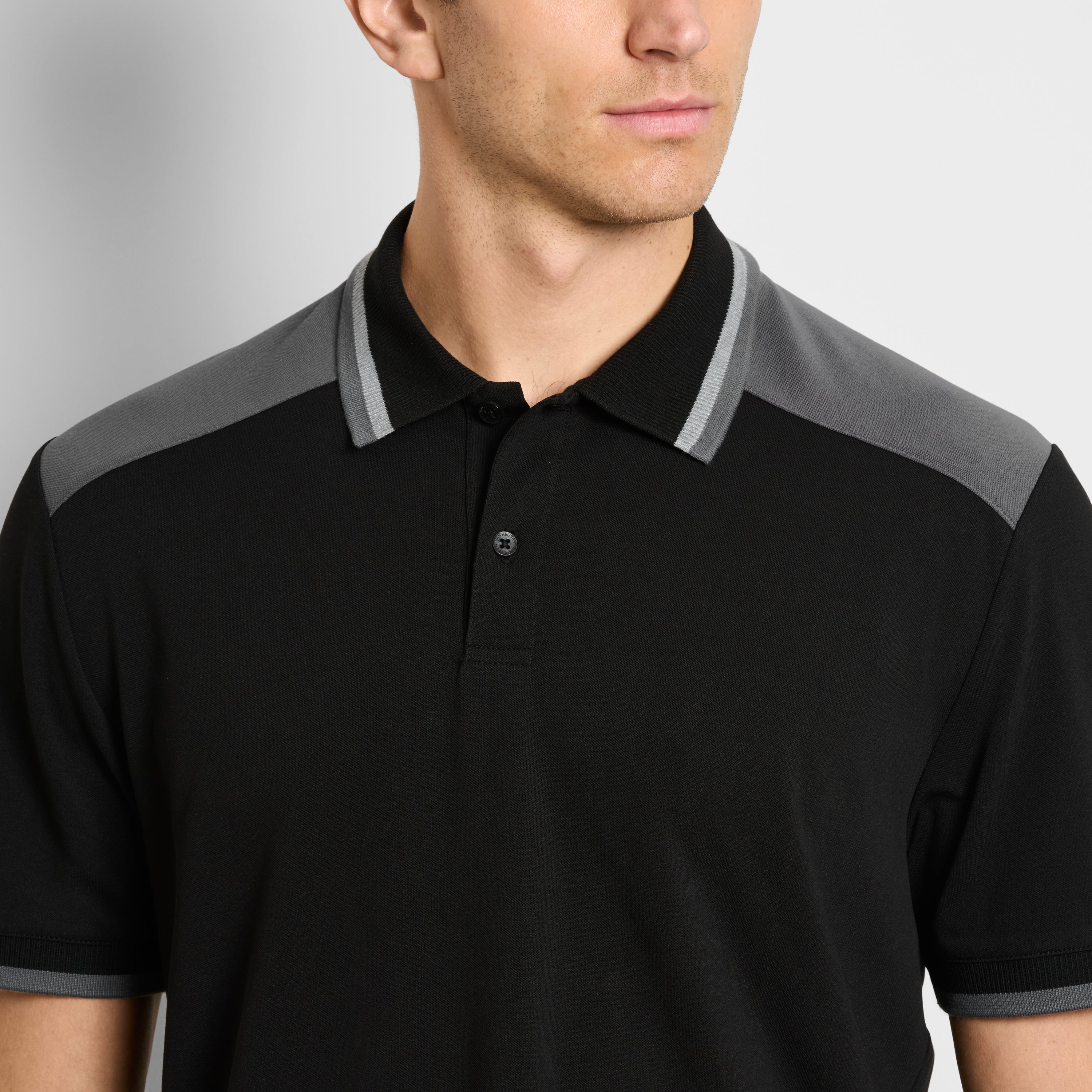 Performance Colorblock Short Sleeve Polo