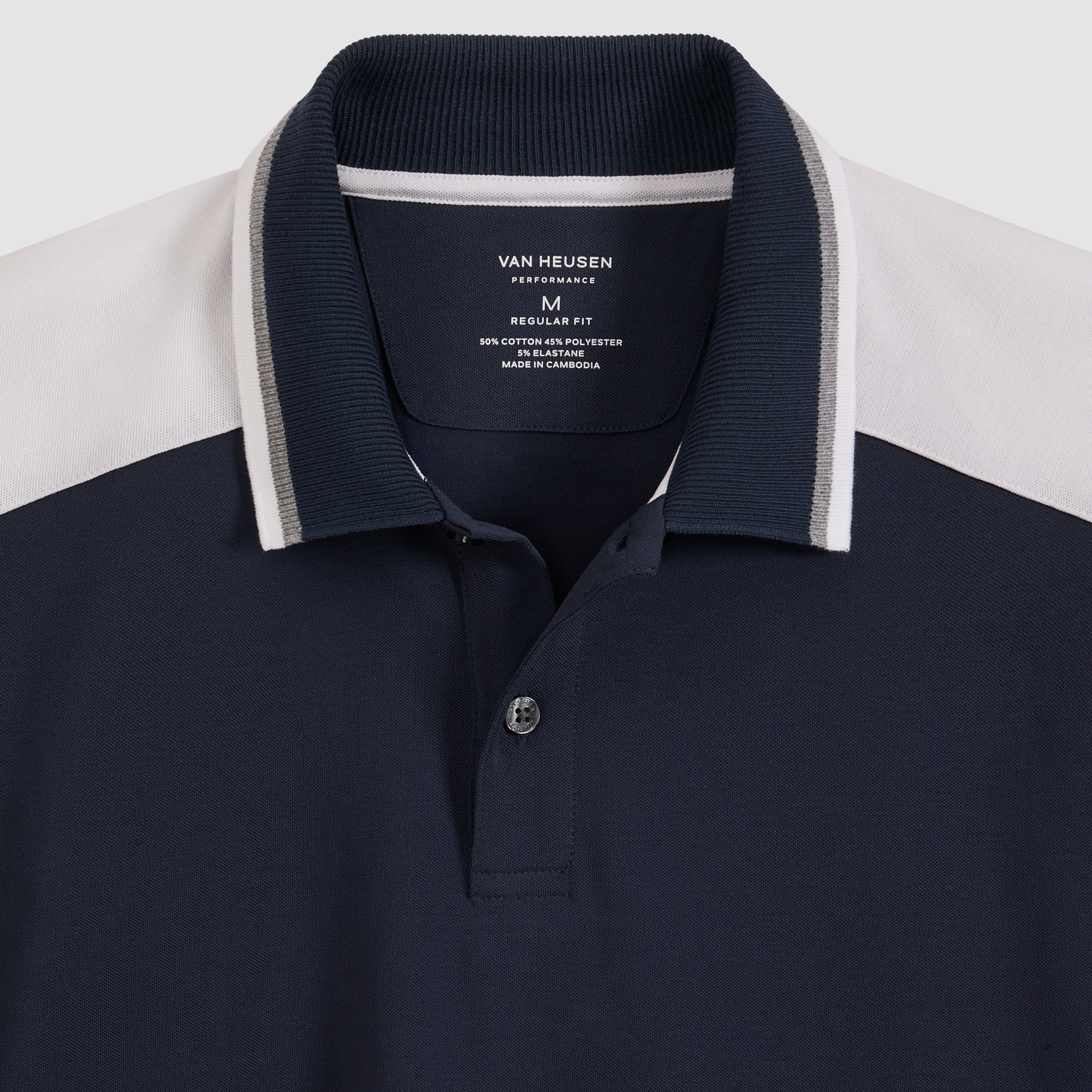 Performance Colorblock Short Sleeve Polo
