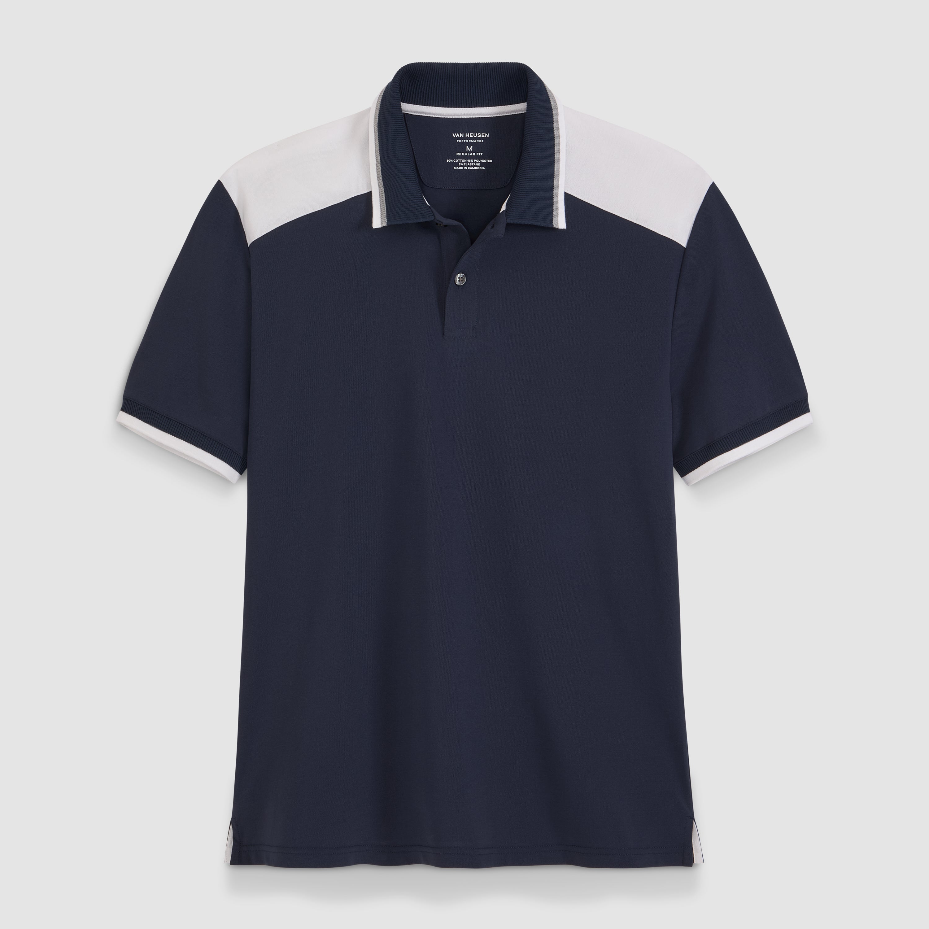 Performance Colorblock Short Sleeve Polo